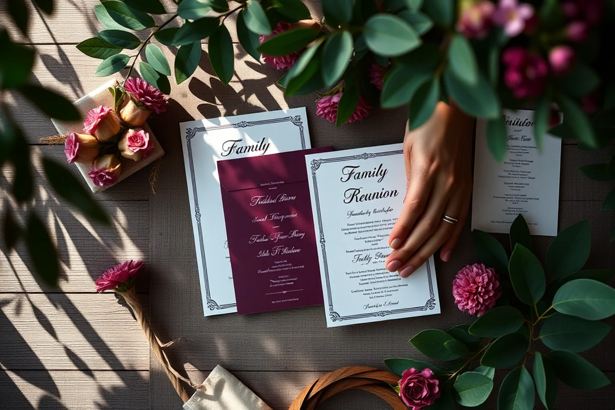 family reunion event step by step — Family Reunion Event Step by Step (the finished result)