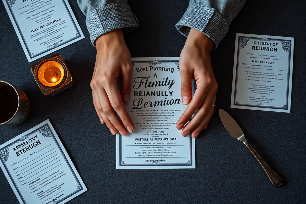 best planning a family reunion weekend — Best Planning A Family Reunion Weekend (the finished result)