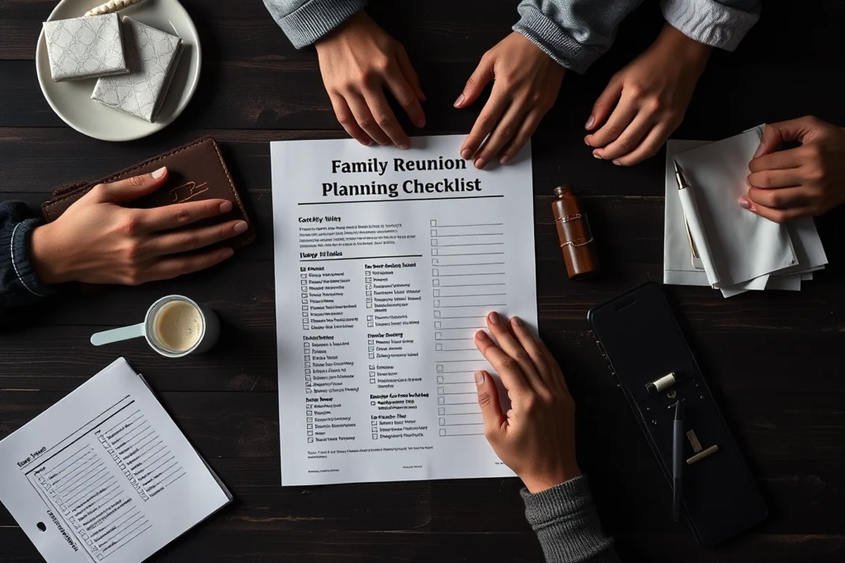 family reunion planning checklist not working — Family Reunion Planning Checklist Not Working (the finished result)