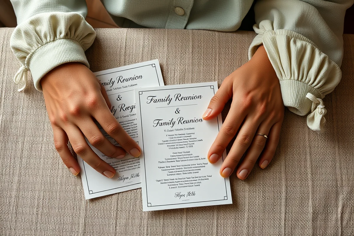family reunion program ideas — Family Reunion Program Ideas (the finished result)