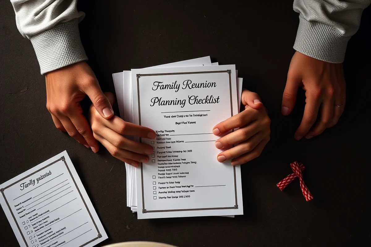 how to family reunion planning checklist — How To Family Reunion Planning Checklist (the finished result)