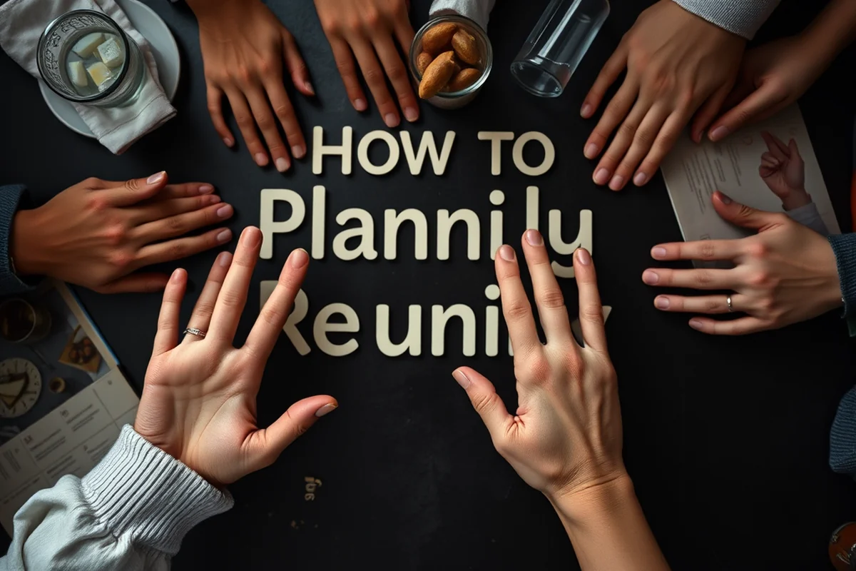 how to planning for family reunion — How To Planning For Family Reunion (the finished result)