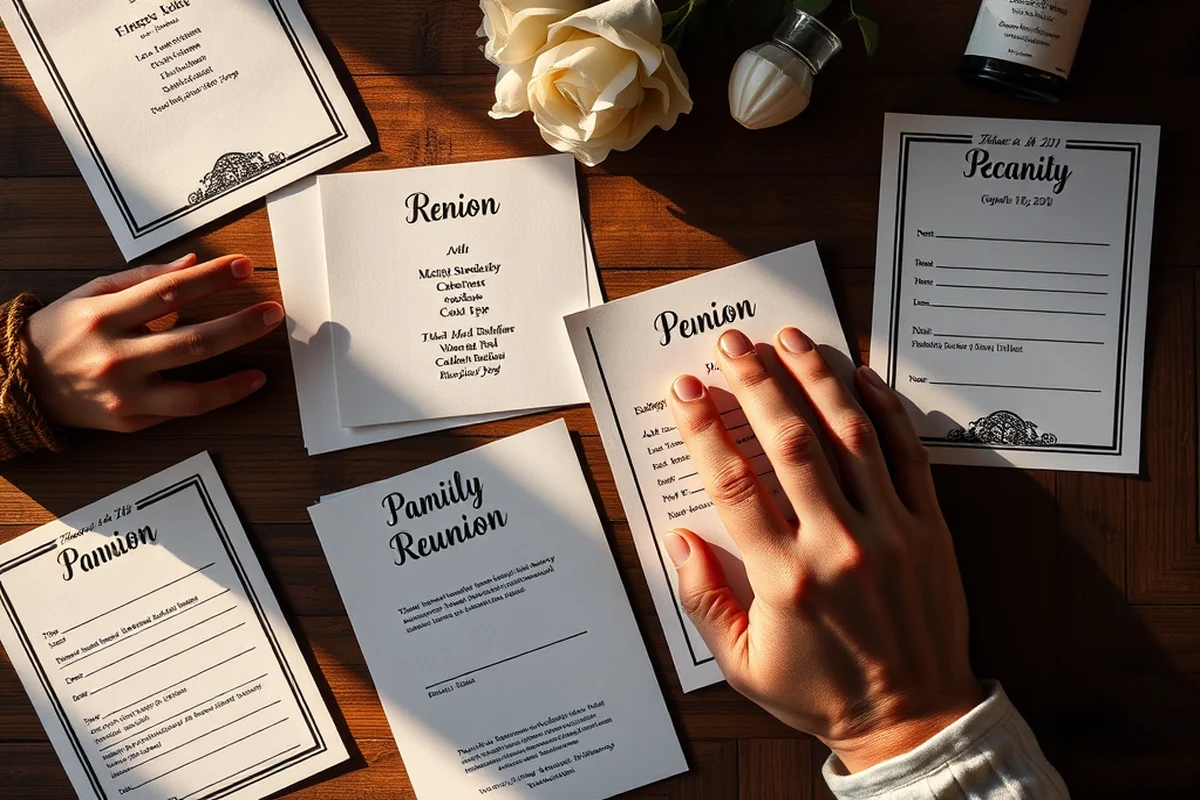 top family reunion planning agenda — Top Family Reunion Planning Agenda (the finished result)
